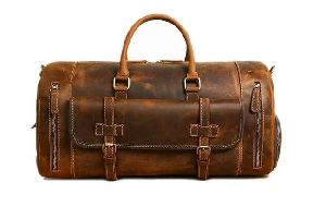 Houston Leather Duffel Bag