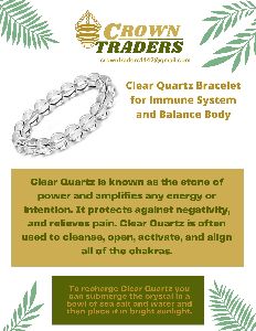 Clear Quartz Bracelet