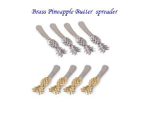 Brass Pineapple Butter Spreader