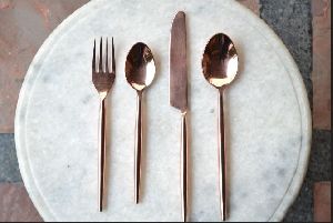 Copper Cutlery Set