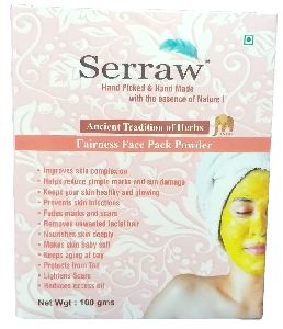 Serraw Fairness Face Pack Powder