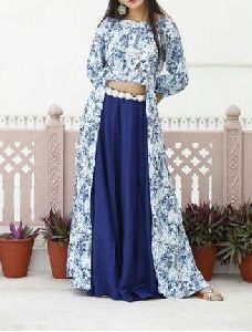 Full Sleeves Jacket Style Indo Western Dress, Feature : Easily Washable,  Fad Less Color, Pattern : Printed at Best Price in Kolkata