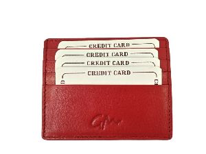 Ladies Leather Card Holder