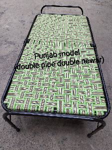 Double Pipe Double Niwar Folding Bed