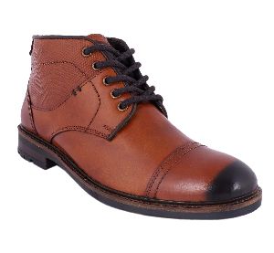 Mens Lace Up Leather Boots