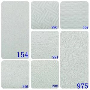 PVC Coated Gypsum Ceiling Tiles