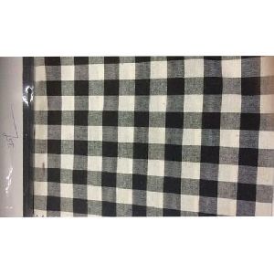 Black And White Checked Fabric
