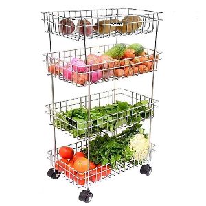 4 layer fruit vegetable basket