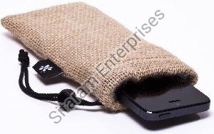 Jute mobile clearance pouch