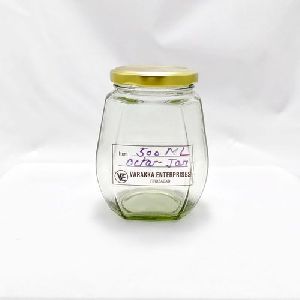 500ml Octagonal Glass Jar