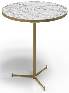 Side Table W/ Marble Top