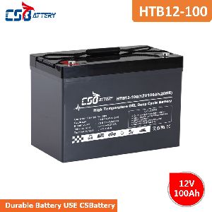 CSBattery 12V 100Ah Maintenance free GEL Battery for power-tools/Electric-Power/Lighting/Pumps/Wheel