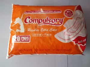 Compulsory Regular Extra Care Sanitary Pads