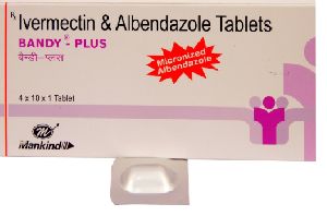 Branded Albendazole and Ivermectin (6mg+400mg) Tablets