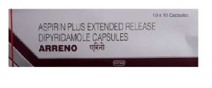 Generic to Aggrenox (aspirin/dipyridamole) 25mg/200mg Capsules