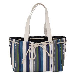 12 Oz Natural Canvas Tote Bag With Inside Polyester Lining