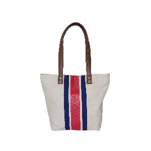 12 Oz Natural Canvas Tote Bag With Inside Lining