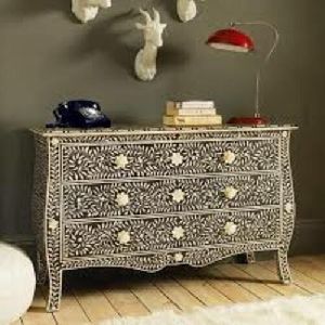 Bone Inlay Dresser