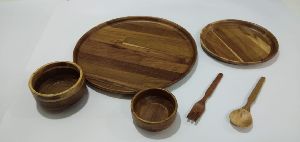 Wooden Dinner Set