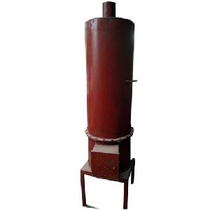 100L Red Wood Fired Water Heater