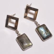 Semi Precious Gemstone Earrings