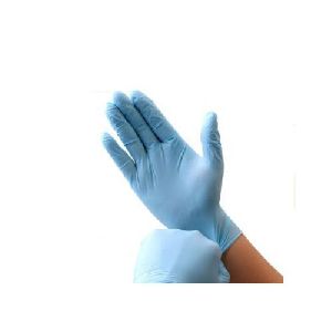 White Disposable Latex And Nitrile Medical Examination Gloves