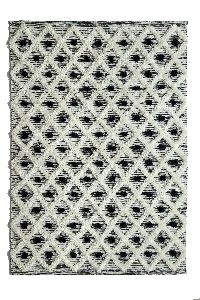 Handwoven Wool and Cotton Rug