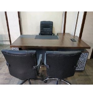 Wooden Office Table Chair