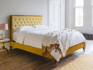 Contemporary Upholstered Bed