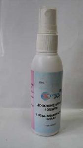 White Liquid Lidocaine Aerosol Spray, For Clinic, Purity : 99%