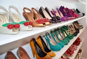 White Shoe Shelf