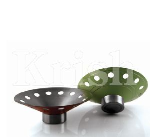 Colored Fruit Bowl with a Base Uniquer