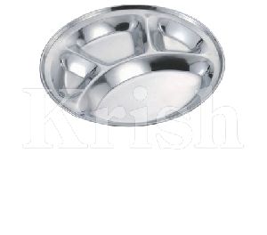 Round Compartment Tray