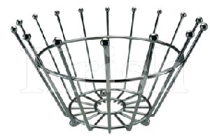 Wire Fruit Basket - Queens Crown