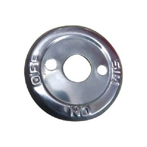 Stainless Steel Gas Stove Dial Plate, Color : SILVER