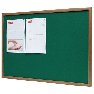 Wooden Green Pin Up Board