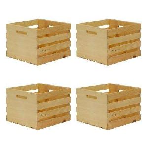 Square Wooden Crates