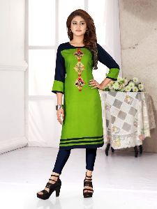 JMV DESIGNER STUDIO PRESENT BY HEAVY REYON PRINT KURTI