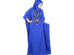 Ladies Blue Abaya