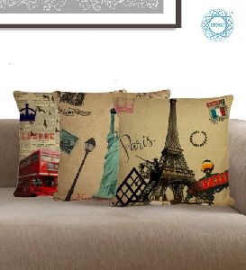 Printed Travel Cushion Covers