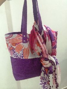 Cotton Promotional Bag & Scarf, For Advertising, Pattern : Printed