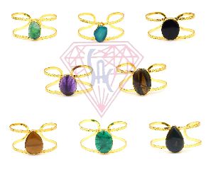 Multi Gemstone Bangle