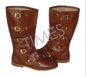 Medieval Long Boot, Size : Standard