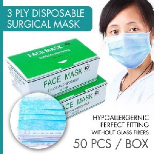 3ply Disposable Surgical Face Mask With Earloop