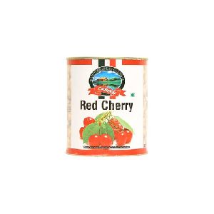 canned red cherry