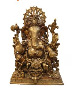 Brass Lord Ganesha Statue