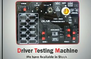 Driver Testing Machine