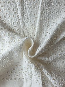 Chikankari Cotton Fabric