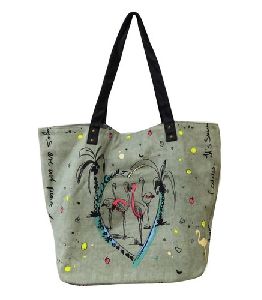 Cotton Canvas Printed Bags