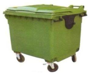 1100 L Plastic Waste Bin